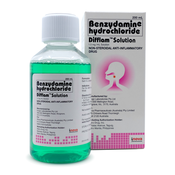 Difflam Anti-Inflammatory Gargle Solution